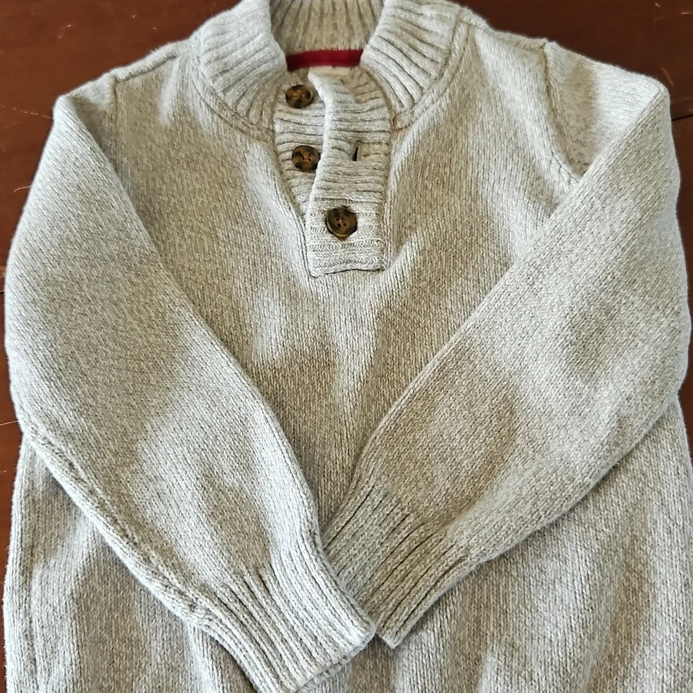 Carter's Kids Little Boy Pullover Sweater - Size 4 - Picture 4 of 7